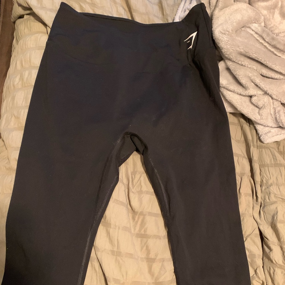 Black Gymshark biker shorts xl